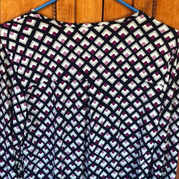 Geometric pattern top - Picture 4 of 4